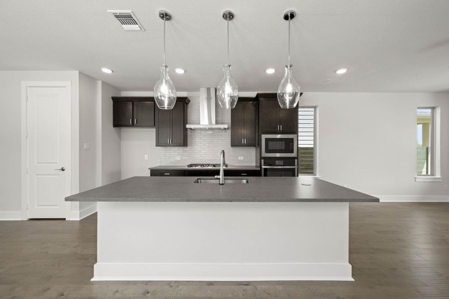 Furnished interior view inside a new home in Garden Collection at Harvest, Argyle (Image 4). Furnished interior view inside a new home in Garden Collection at Harvest, Argyle (Image 4).