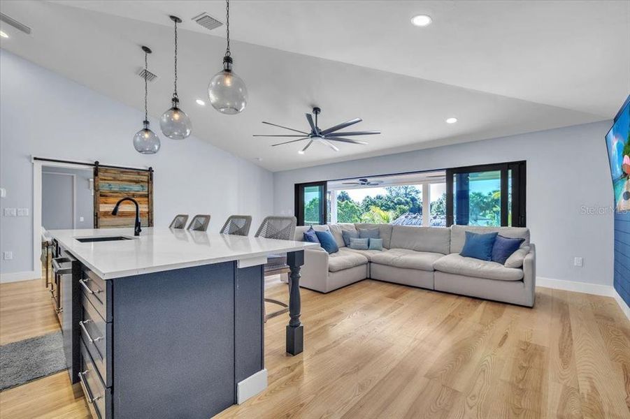 Furnished interior view inside a new home in , North Fort Myers (Image 4).