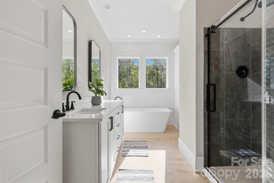 Furnished interior view inside a new home in , Taylorsville (Image 10).