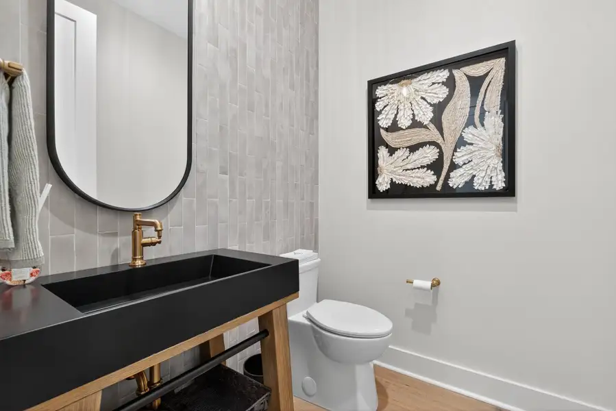 Representative furnished interior of a home built from the Laguna Sur by Classica Homes in Enclave at McKee, Charlotte (Image 9).
