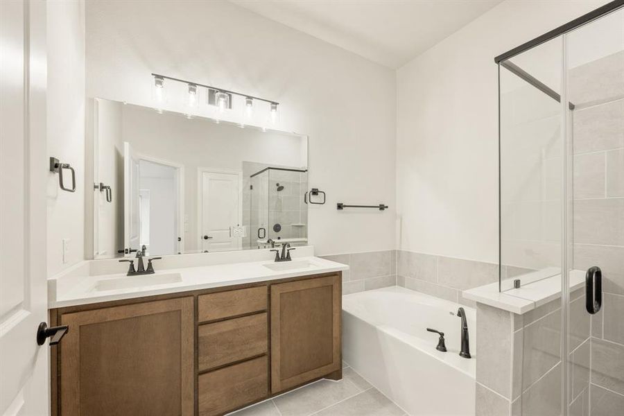 Furnished interior view inside a new home in Arcadia Trails Classic 60, Balch Springs (Image 11).