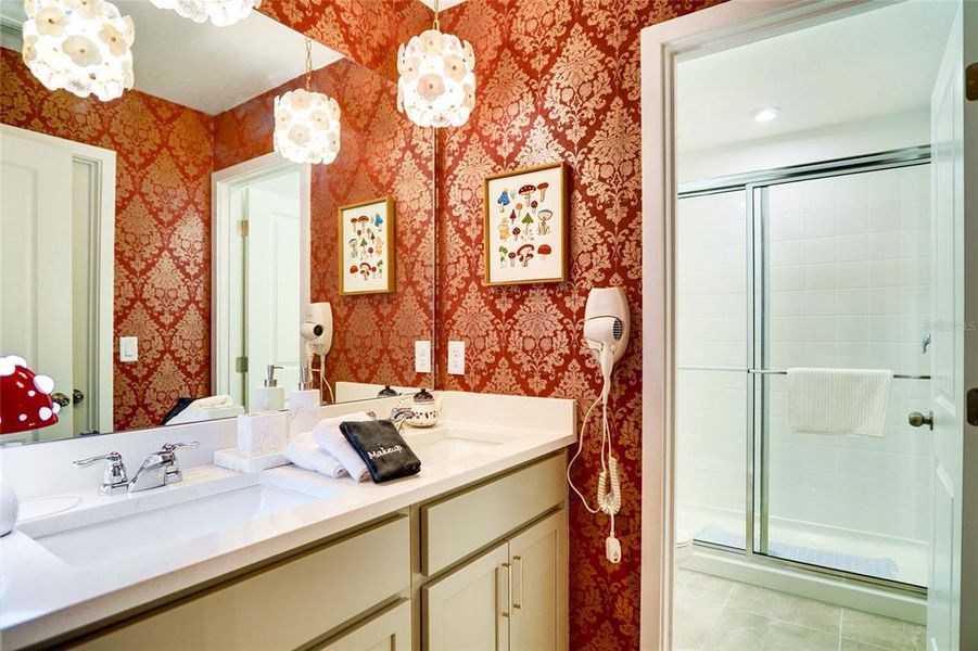 Furnished interior view inside a new home in , Kissimmee (Image 32).