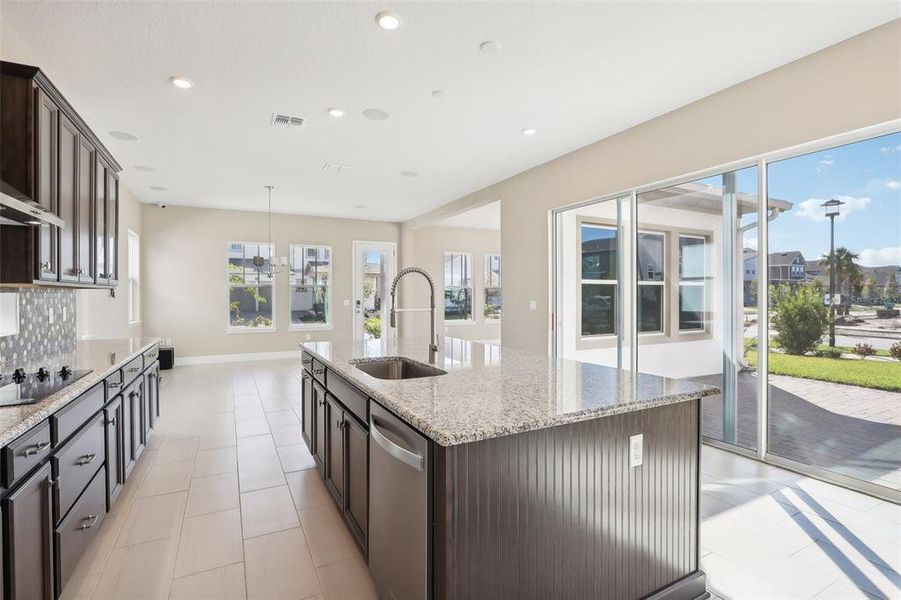 Furnished interior view inside a new home in Laureate Park, Orlando (Image 18).