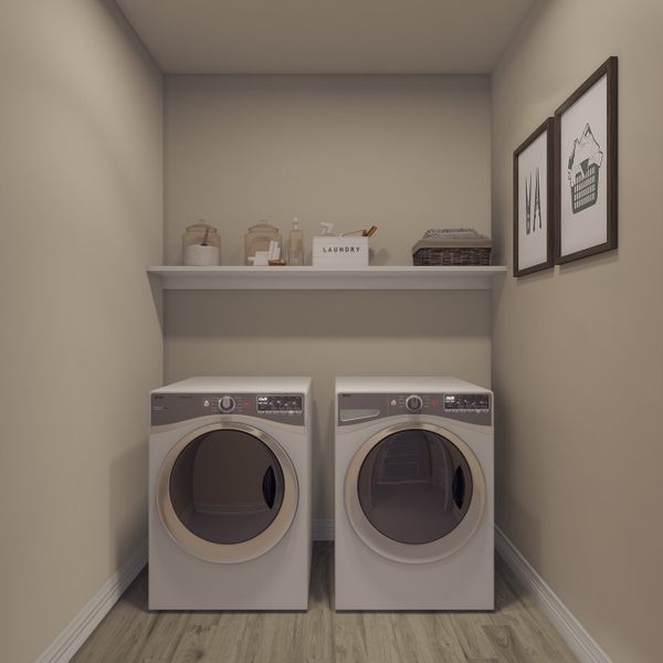 Representative interior finishes for a home built from the Garner by Tri Pointe Homes in Mason Woods, Cypress (Image 16).