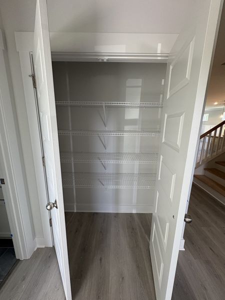 Linen Closest in the Hallway downstairs Linen Closest in the Hallway downstairs