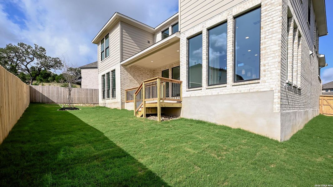 Exterior details and patio area of a home in Johnson Ranch, Bulverde (Image 3). Exterior details and patio area of a home in Johnson Ranch, Bulverde (Image 3).