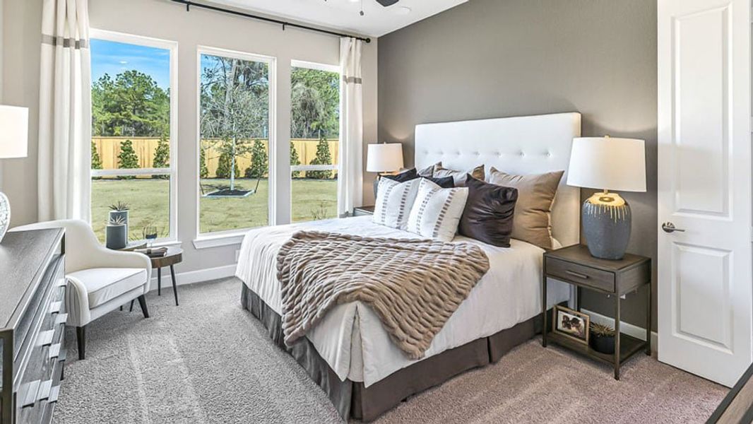 Furnished interior view inside a new home in Trillium, Richmond (Image 15). Furnished interior view inside a new home in Trillium, Richmond (Image 15).