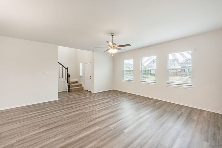 Representative exterior photo of a completed home built from the Harwood by Impression Homes in Heartland, Heartland, TX (Image 16).