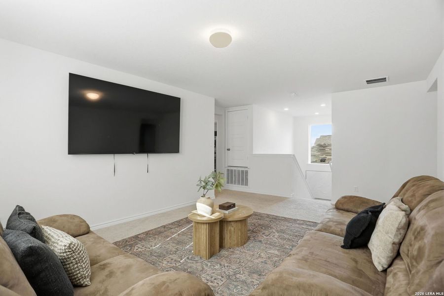 Furnished interior view inside a new home in , San Antonio (Image 12).