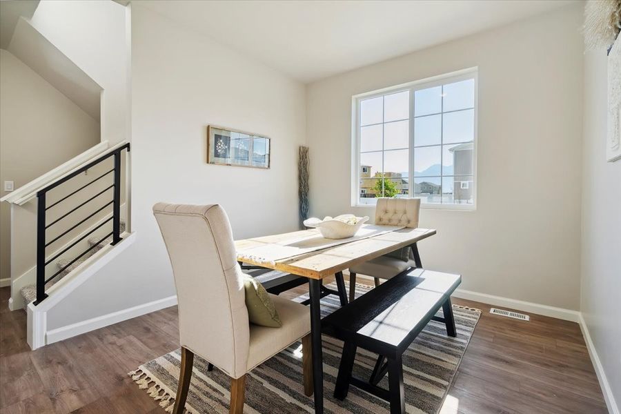 Furnished interior view inside a new home in Bradley Heights, Colorado Springs (Image 23).
