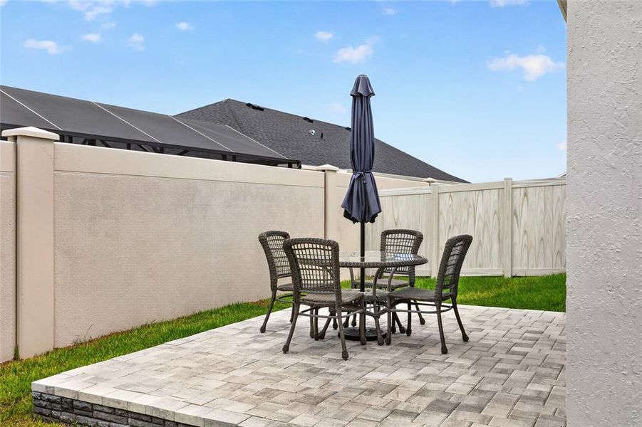 Exterior details and patio area of a home in , The Villages (Image 25).