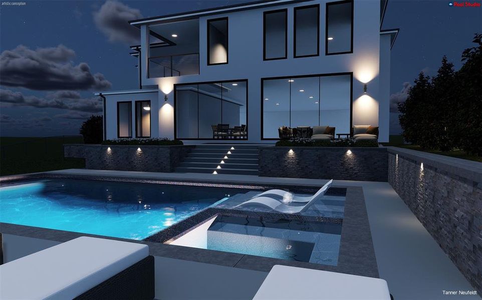 Pool not included, renderings for inspo. purposes only. Pool not included, renderings for inspo. purposes only.