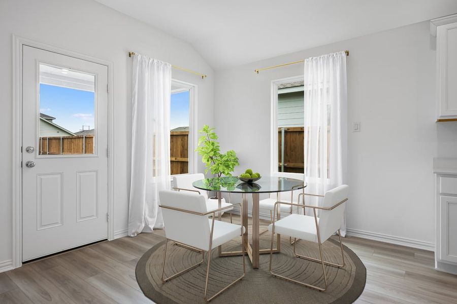 Furnished interior view inside a new home in River Ridge, Crandall (Image 5).