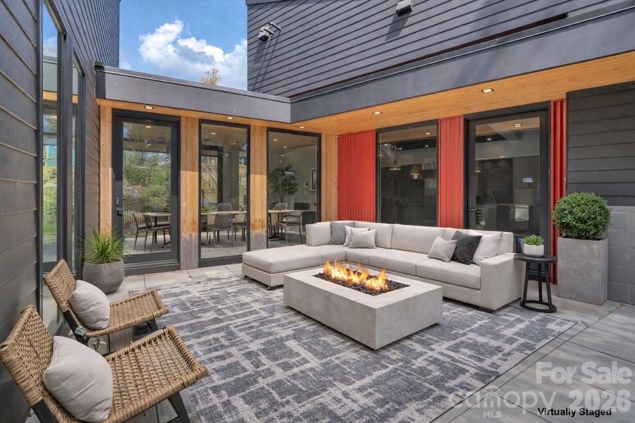 Exterior details and patio area of a home in , Clover (Image 28).