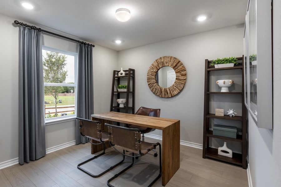 Representative furnished interior of a home built from the 1753 Modeled by KB Home in Princeton Estates II, Princeton (Image 11).