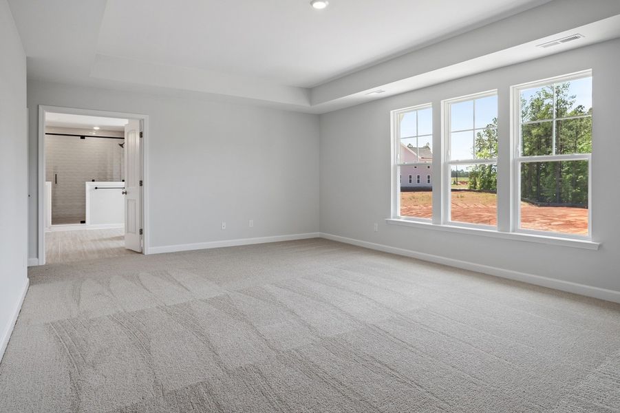 Spacious, unfurnished interior of a new home in Sweetbrier, Durham (Image 29). Spacious, unfurnished interior of a new home in Sweetbrier, Durham (Image 29).