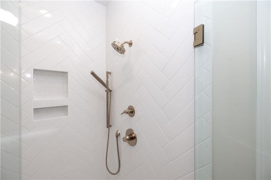 Close-up of interior finishes inside a home in Townes 333, Peachtree Corners (Image 18).