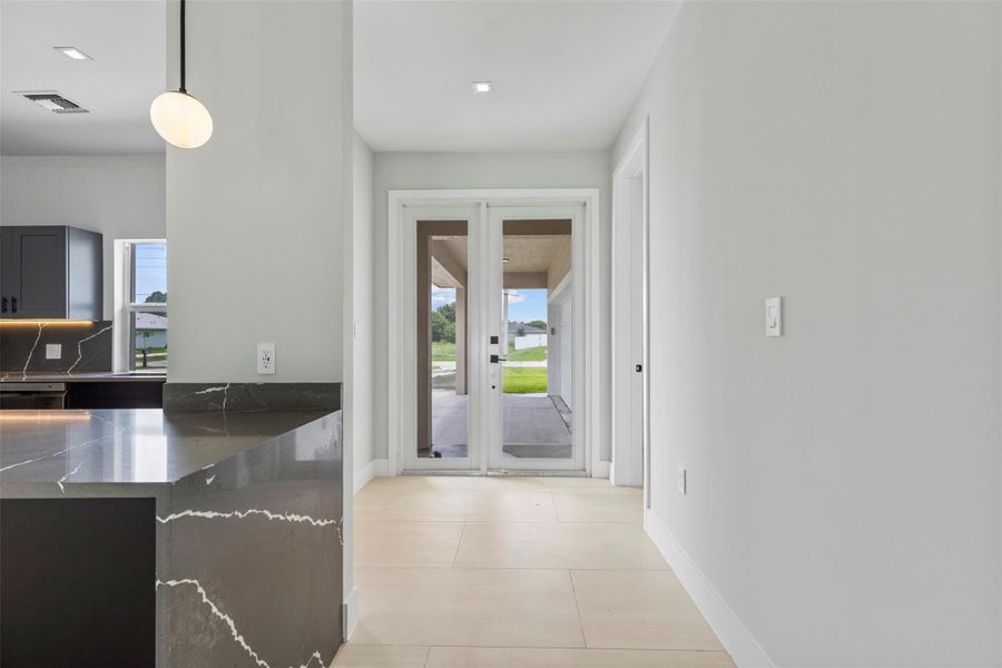 Furnished interior view inside a new home in , Port St. Lucie (Image 9).