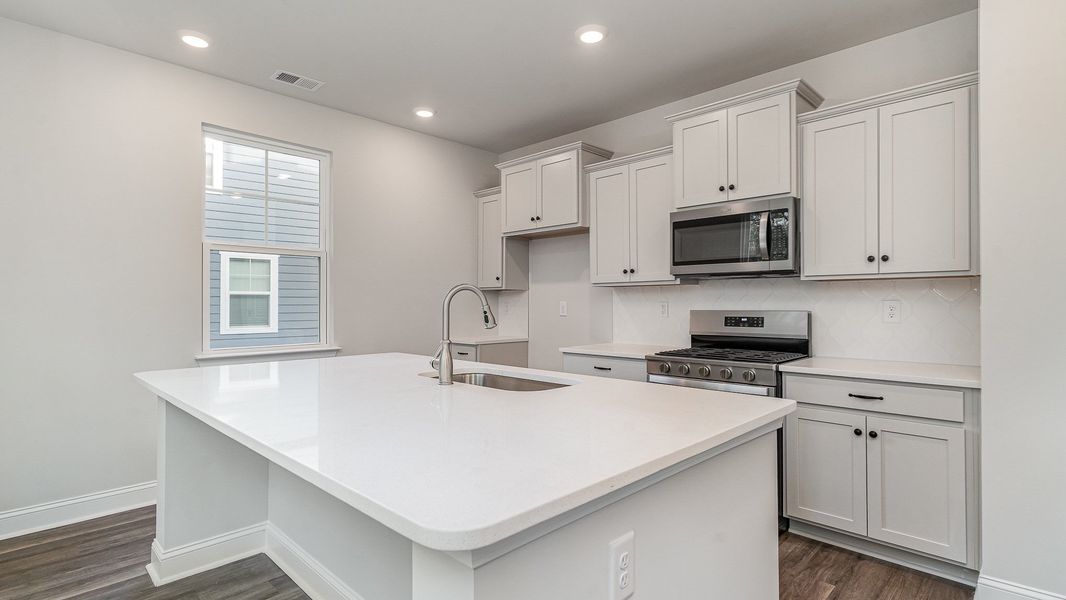 Representative furnished interior of a home built from the Kyle by D.R. Horton in The Preserve at Shaftesbury Glen, Conway (Image 3).