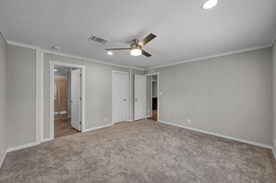 Spacious, unfurnished interior of a new home in , New Waverly (Image 9).