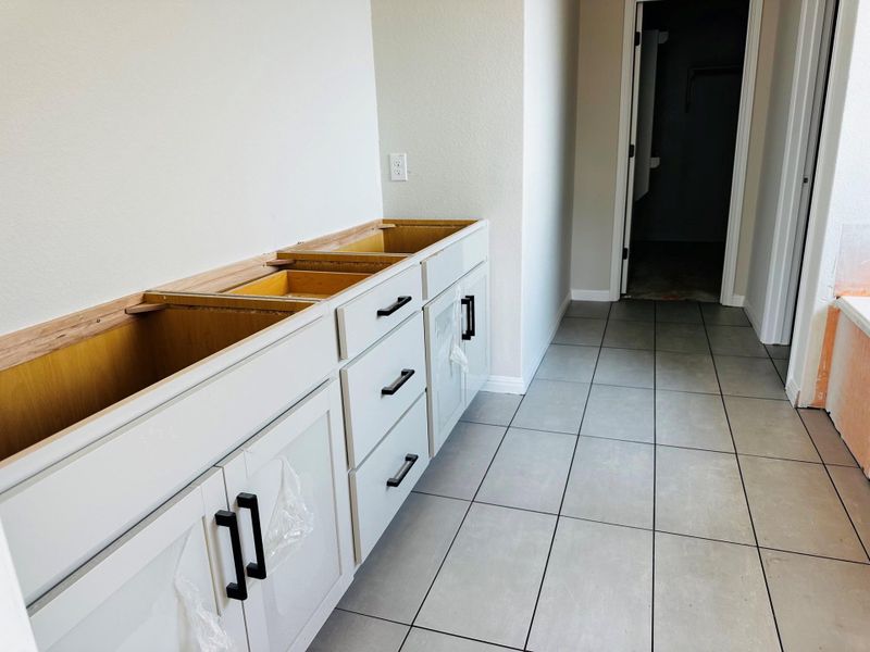 In-progress construction of a new home in Patterson Ranch, Georgetown, TX (Image 17).