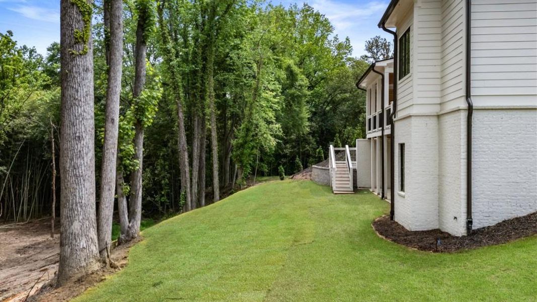 Front exterior of a new home in , Milton, GA, highlighting curb appeal (Image 22).