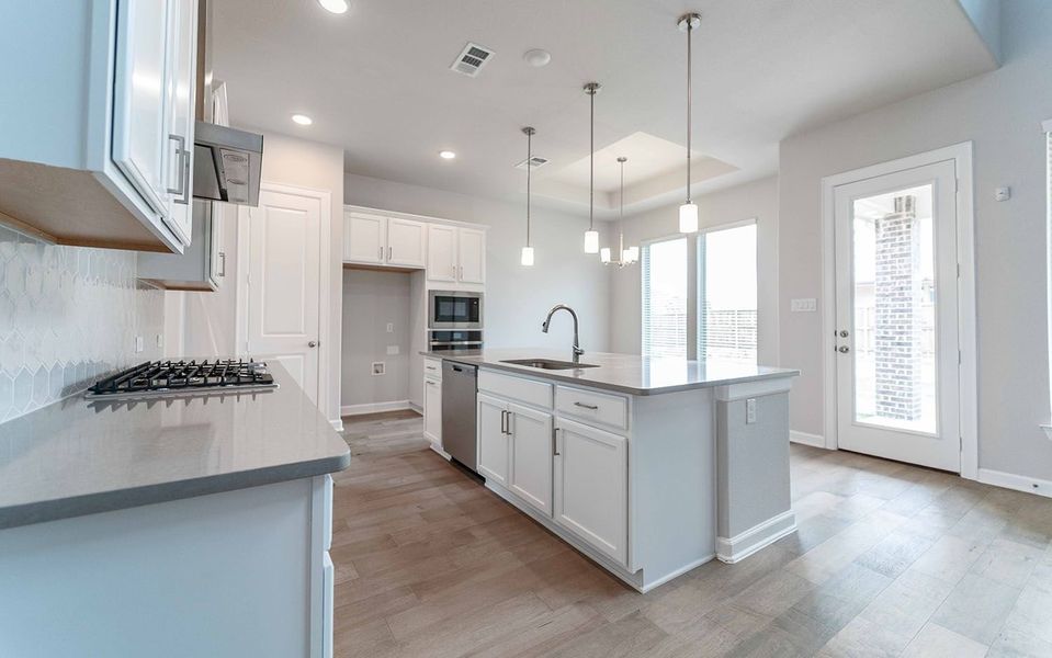 Furnished interior view inside a new home in Sonoma Verde, Rockwall (Image 4).