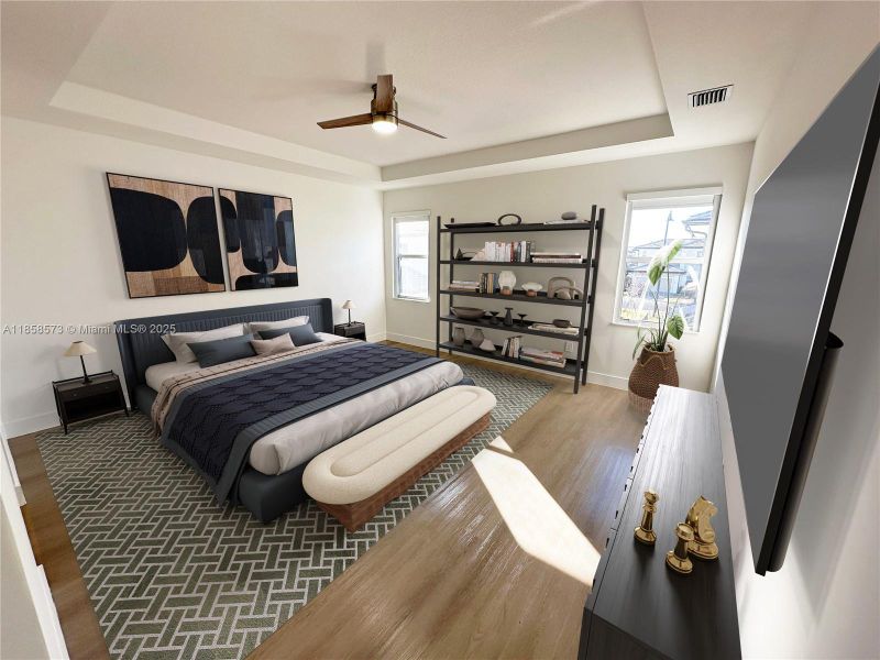 Furnished interior view inside a new home in , Davie (Image 15).