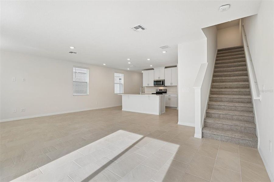 Spacious, unfurnished interior of a new home in The Meadow at Crossprairie Townes, St. Cloud (Image 23). Spacious, unfurnished interior of a new home in The Meadow at Crossprairie Townes, St. Cloud (Image 23).