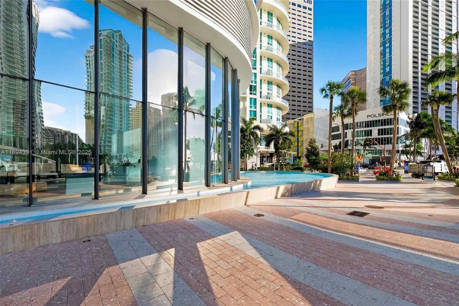 Exterior details and patio area of a home in , Miami (Image 2). Exterior details and patio area of a home in , Miami (Image 2).