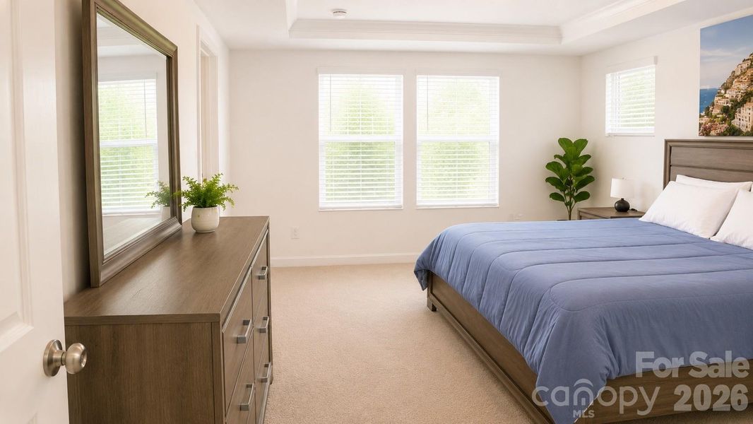 Furnished interior view inside a new home in Autumn Park, Concord (Image 14).