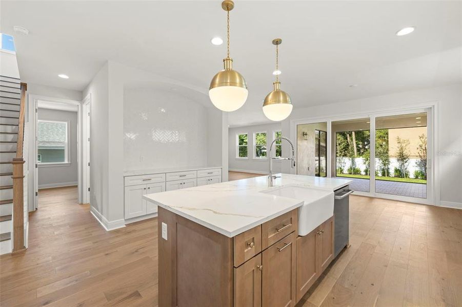 Furnished interior view inside a new home in , Tampa (Image 10). Furnished interior view inside a new home in , Tampa (Image 10).