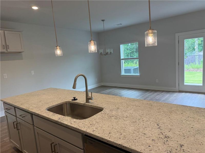 Close-up of interior finishes inside a home in , Dawsonville (Image 13).