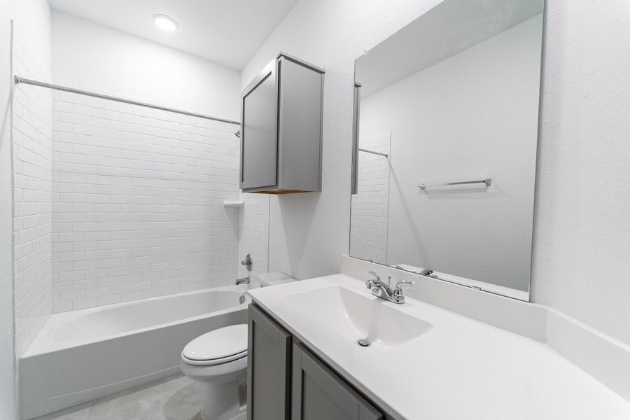 Furnished interior view inside a new home in Briarwood, Elgin (Image 8).