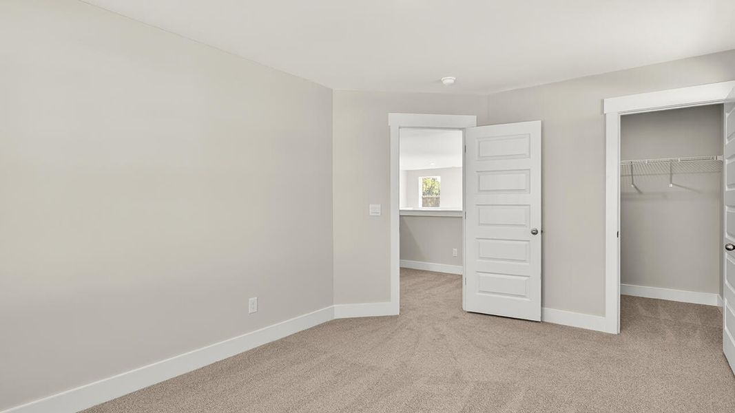 Spacious, unfurnished interior of a new home in Indigo Preserve Townhomes, Leland (Image 29).