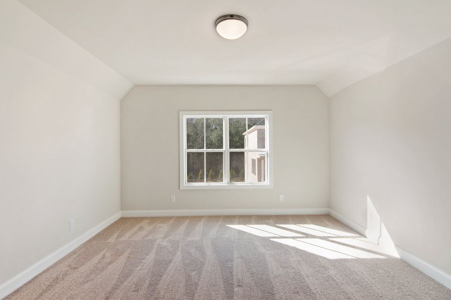 Representative unfurnished interior of a home built from the The Hillsdale by The Providence Group in Waterhaven, Cumming (Image 32).