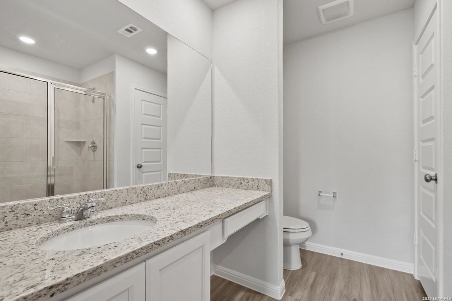 Furnished interior view inside a new home in Applewhite Meadows, San Antonio (Image 8).