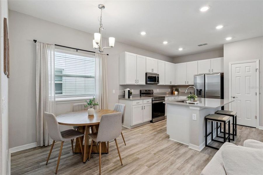 Furnished interior view inside a new home in , St. Cloud (Image 38).