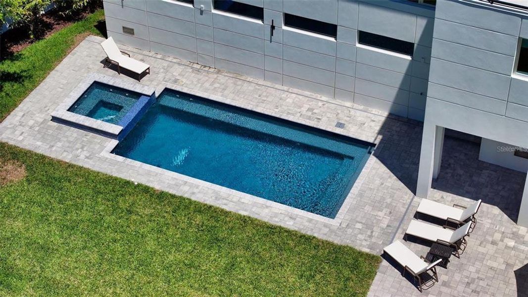 Exterior details and patio area of a home in , Sarasota (Image 39).