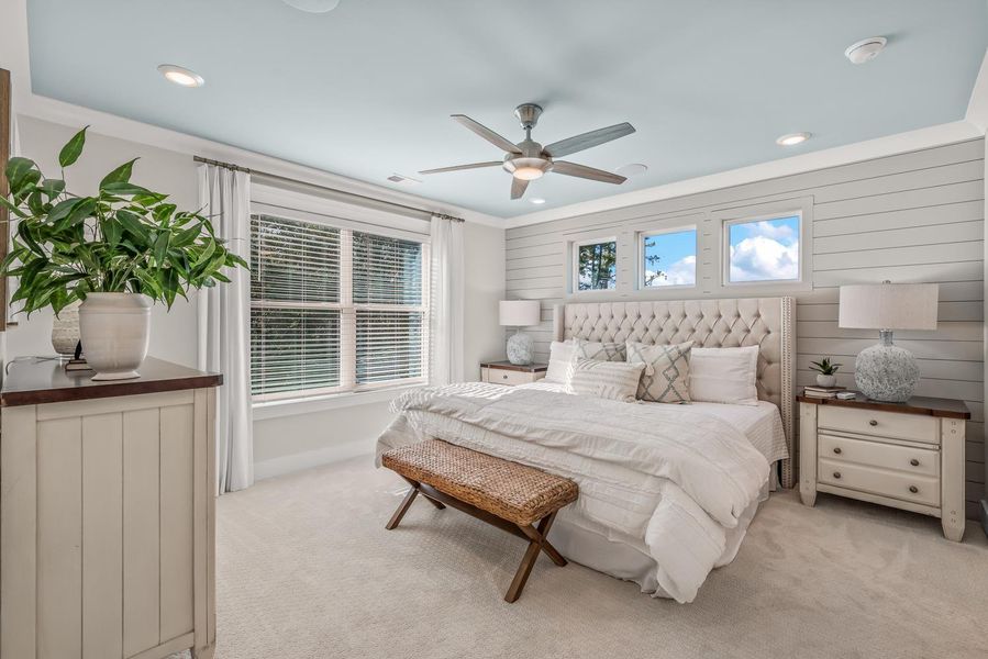 Furnished interior view inside a new home in , Charleston (Image 16).