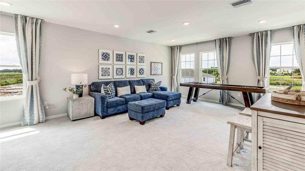 Furnished interior view inside a new home in , Zephyrhills (Image 15).