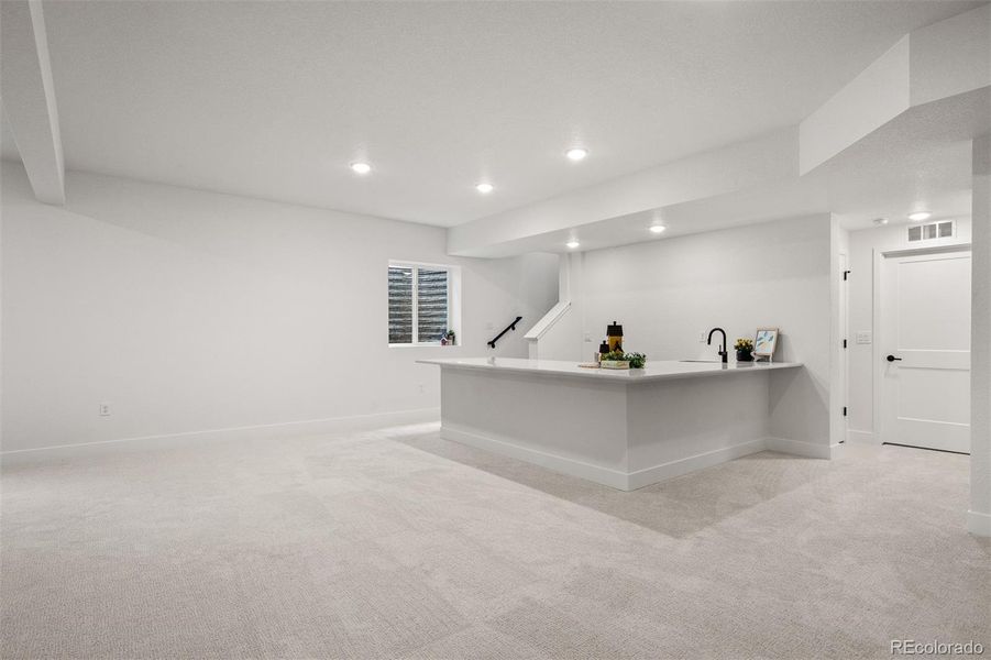 Furnished interior view inside a new home in Wolf Ranch - Enclave Collection, Colorado Springs (Image 15).