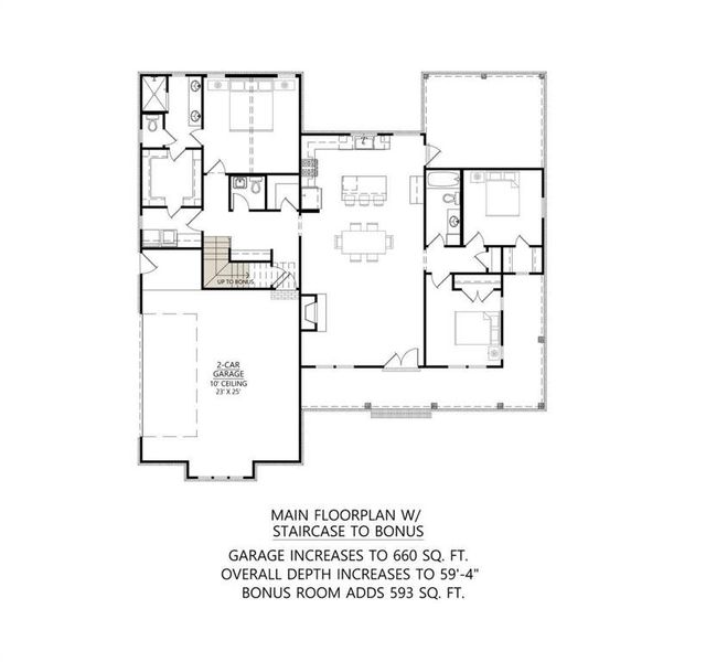 2D floor plan layout of this home in , Weatherford, TX (Image 5).