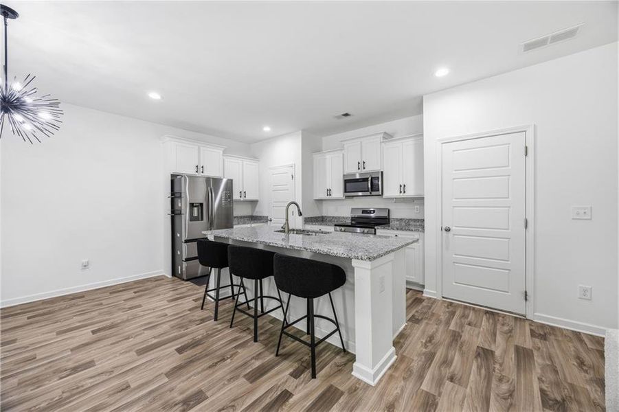Furnished interior view inside a new home in , Griffin (Image 6).