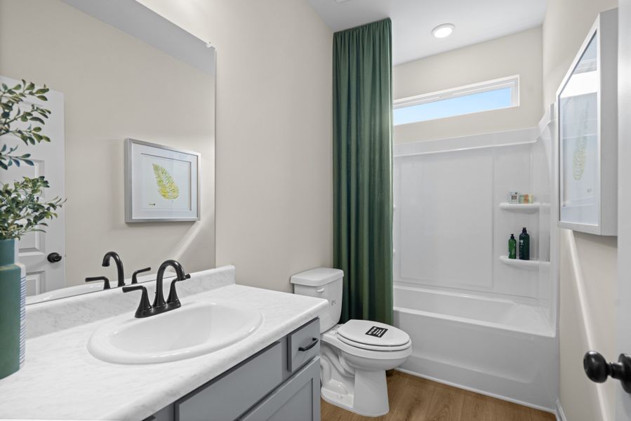 Furnished interior view inside a new home in Varnell Preserve, Dalton (Image 14).