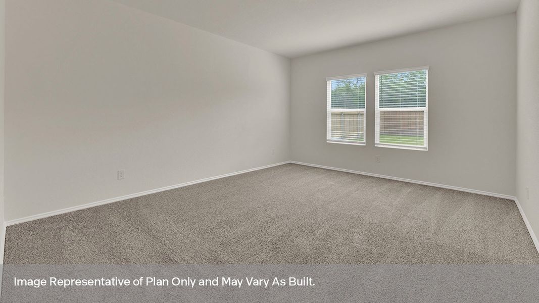 Spacious, unfurnished interior of a new home in Arroyo Ranch, Seguin (Image 23). Spacious, unfurnished interior of a new home in Arroyo Ranch, Seguin (Image 23).