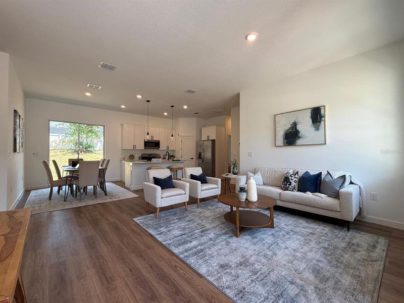 Furnished interior view inside a new home in , Citrus Springs (Image 37). Furnished interior view inside a new home in , Citrus Springs (Image 37).