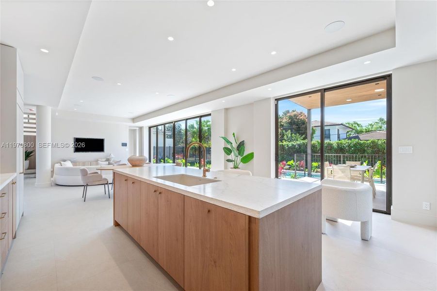 Furnished interior view inside a new home in , Miami (Image 6). Furnished interior view inside a new home in , Miami (Image 6).