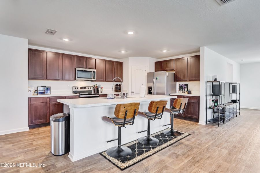 Furnished interior view inside a new home in Copes Landing, Jacksonville (Image 22).
