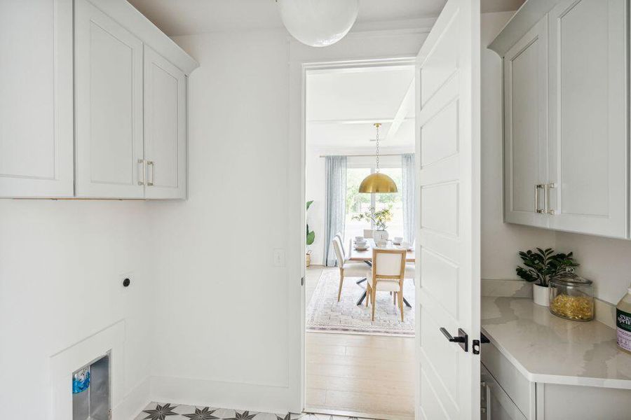 Furnished interior view inside a new home in Miller's Crossing, Johns Island (Image 22).